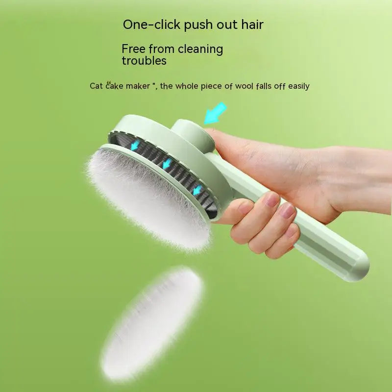 Premium Pet De-Shedding Brush – Gentle Grooming for Dogs & Cats