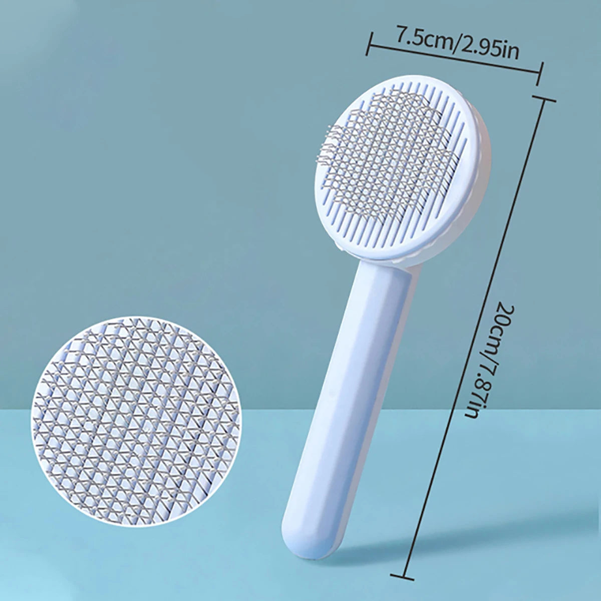 Premium Pet De-Shedding Brush – Gentle Grooming for Dogs & Cats